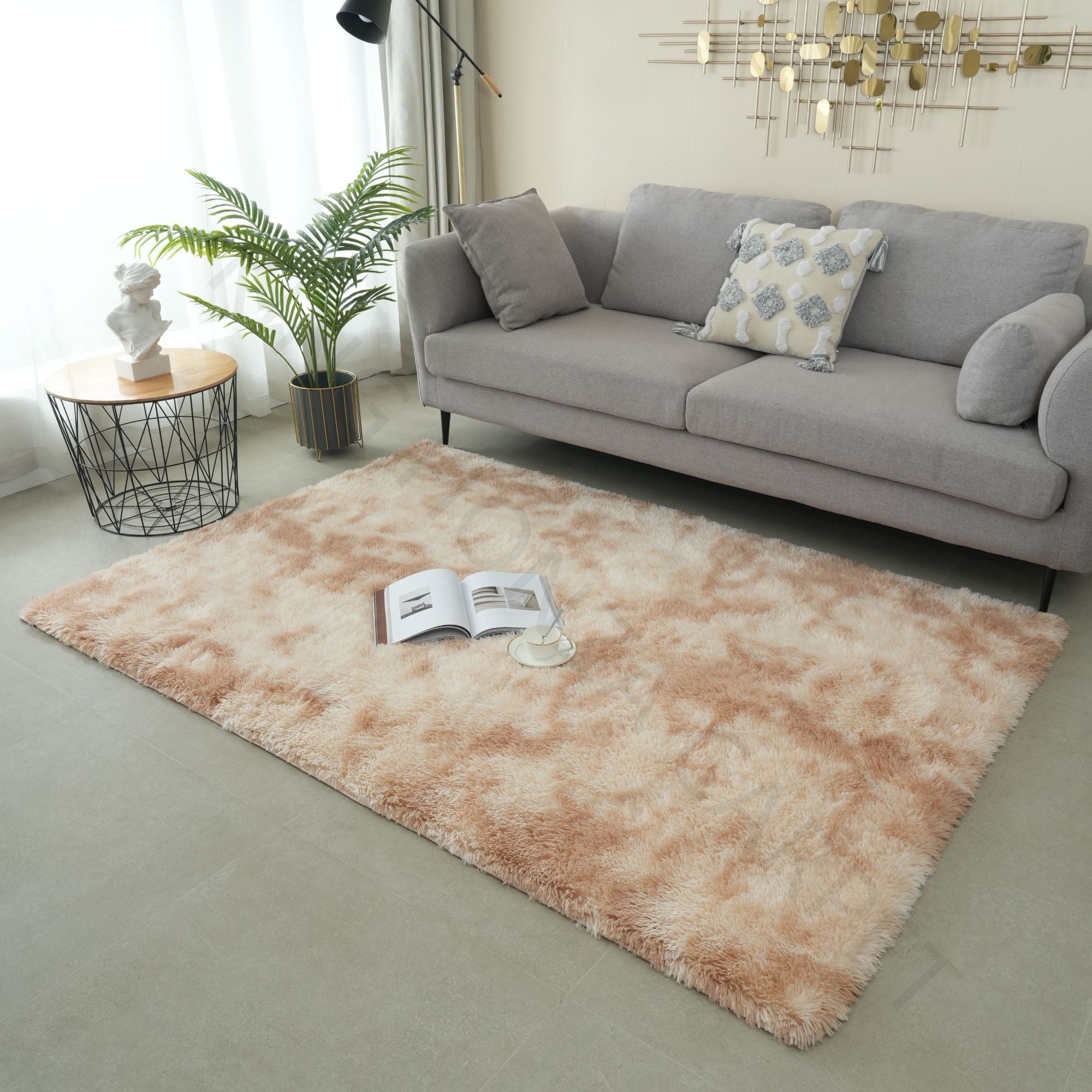 Chaud vente salon chevet moelleux moelleux et tapis et tapis