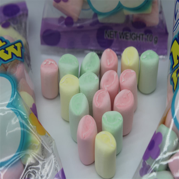 Soft, Fluffy Marshmallows with Bursting Strawberry Flavor