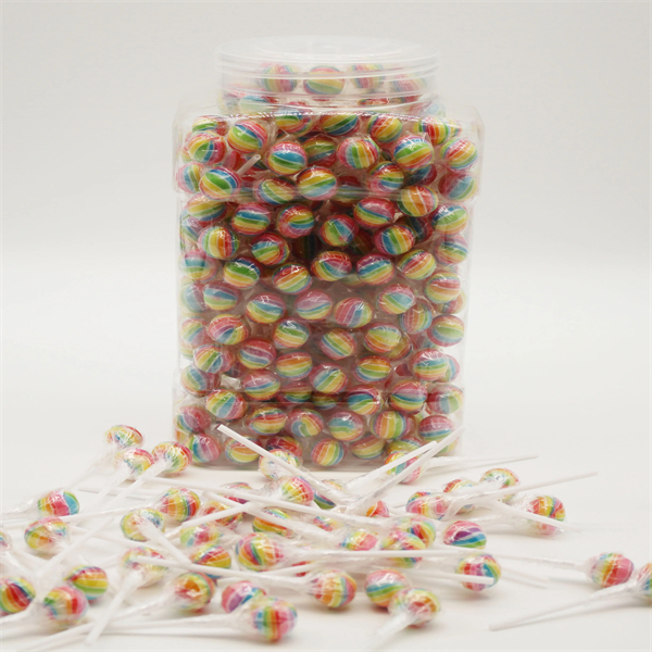 Satisfy your sweet tooth cravings with a gummy lollipop