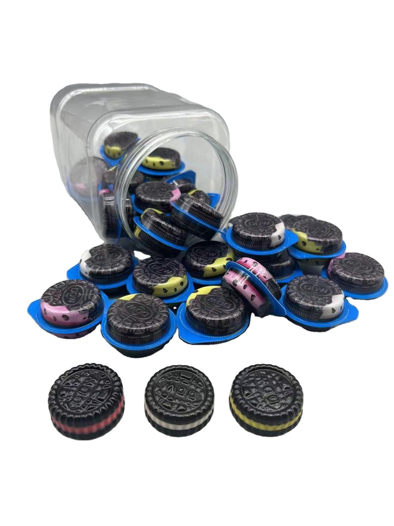 Sweet Gummy Candy in Assorted Flavors Acid Fruity Herbs Glucose-Cube Ball Bar Shaped-Pack in Bags Bottles Boxes manufacture