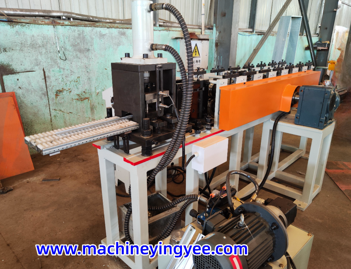 product electrical guide rail roll forming machine matched with electrical junction box-5