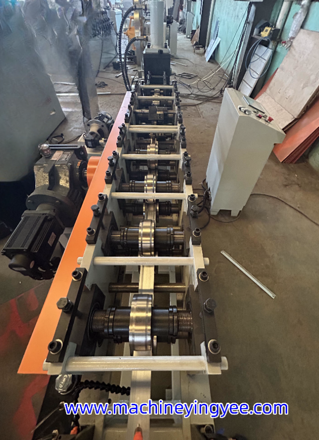product electrical guide rail roll forming machine matched with electrical junction box-1