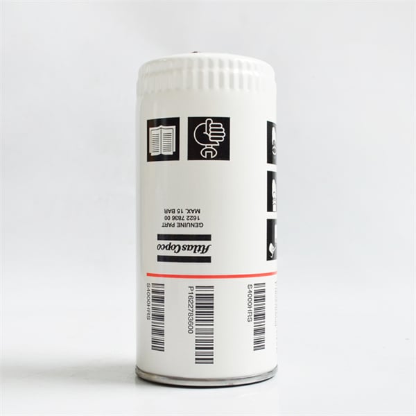 Cleaning oil filter to maintain Clean Compressed Air