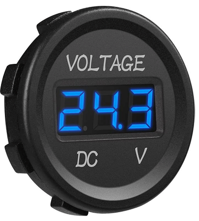 YUJIEKEJ 12v Voltmeter - High Precision Voltage Monitoring Solution