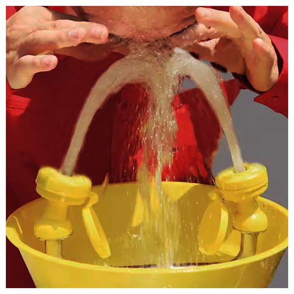 Versatile and Compact Temporary Safety Showers for Any Industry