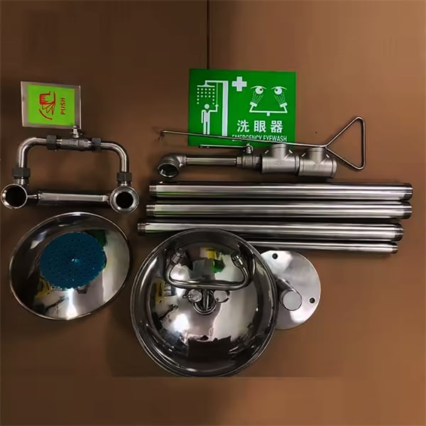 How to Properly Use Shower and Eyewash Stations