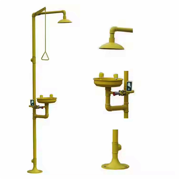 Portable and easy-to-use eye rinse station