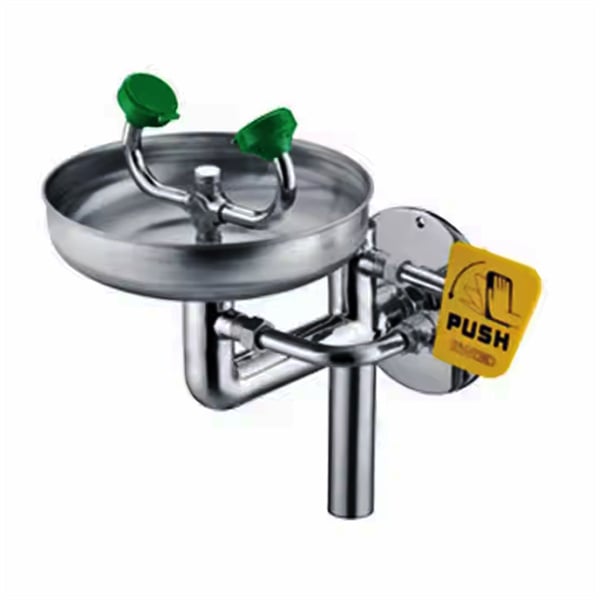 Stay prepared for accidents with a fully equipped lab shower station.
