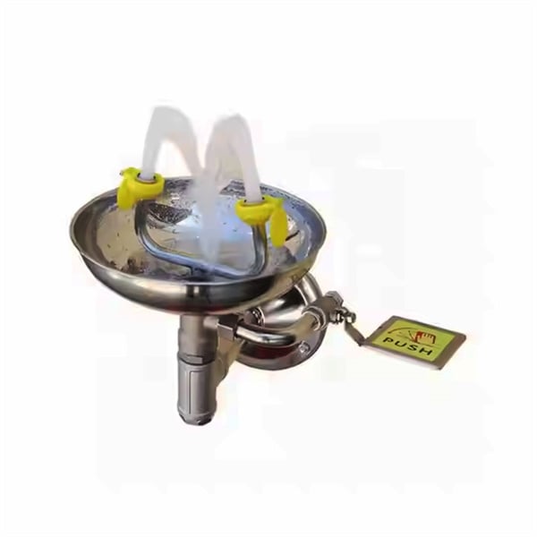 Easy-to-Use Eyewash Fountains for Workplace Safety