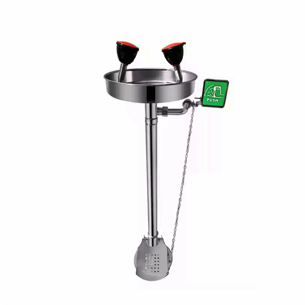 Double up on safety with a dual eye wash station