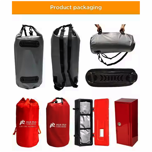 Say goodbye to messy fire extinguishers with fire blankets