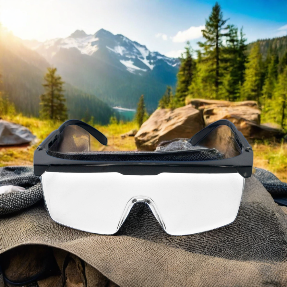 99.9% UV protection Comfortable fit Industrial protective anti-scratch goggles supplier