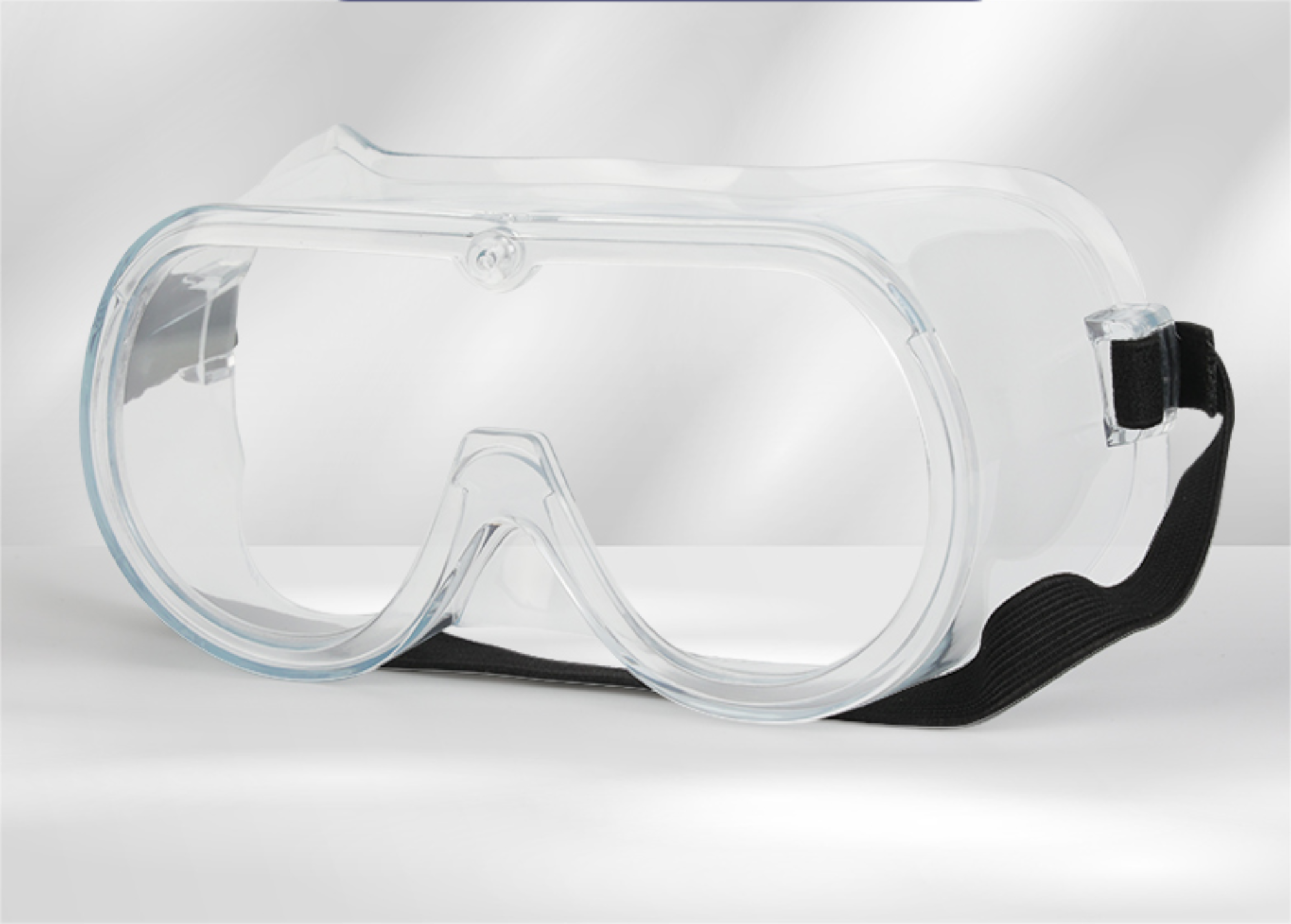Impact Resistant Chemical Resistant  Fully Enclosed Transparent Goggles