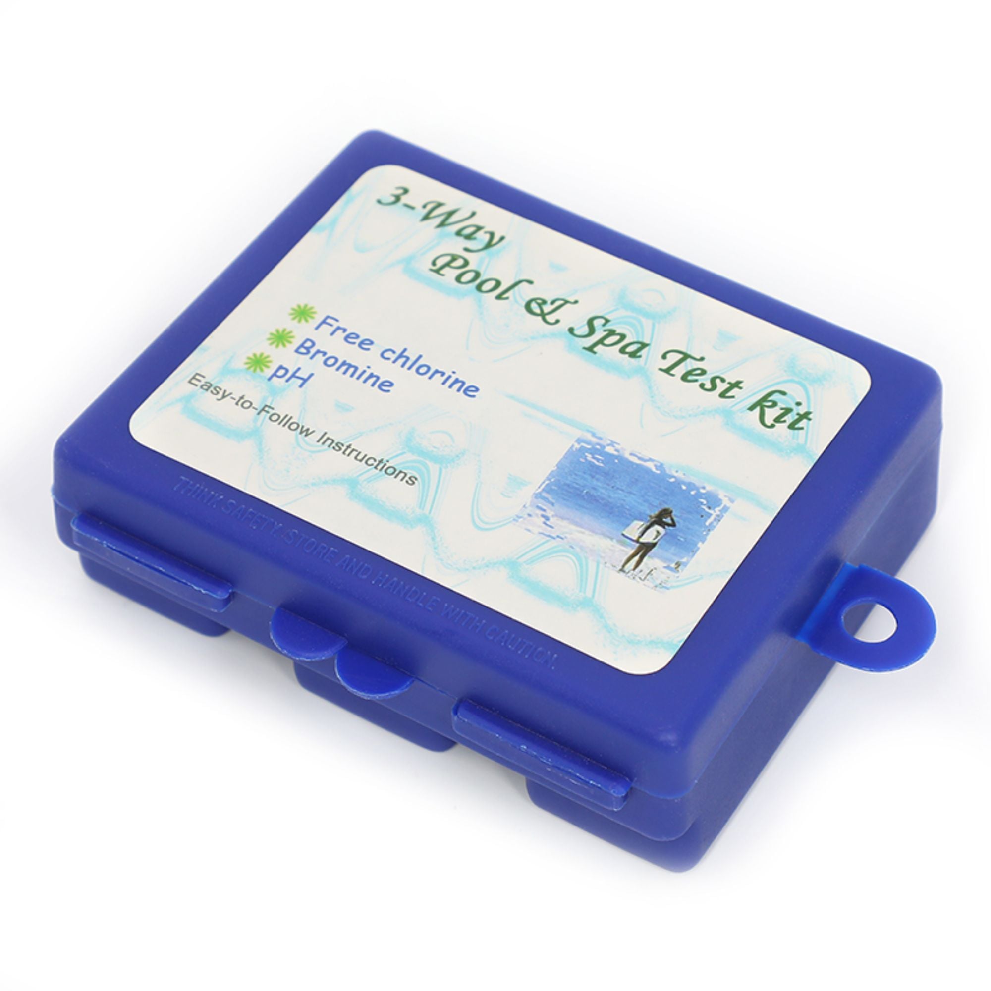 kit de prueba para piscina y spa de 3 vías