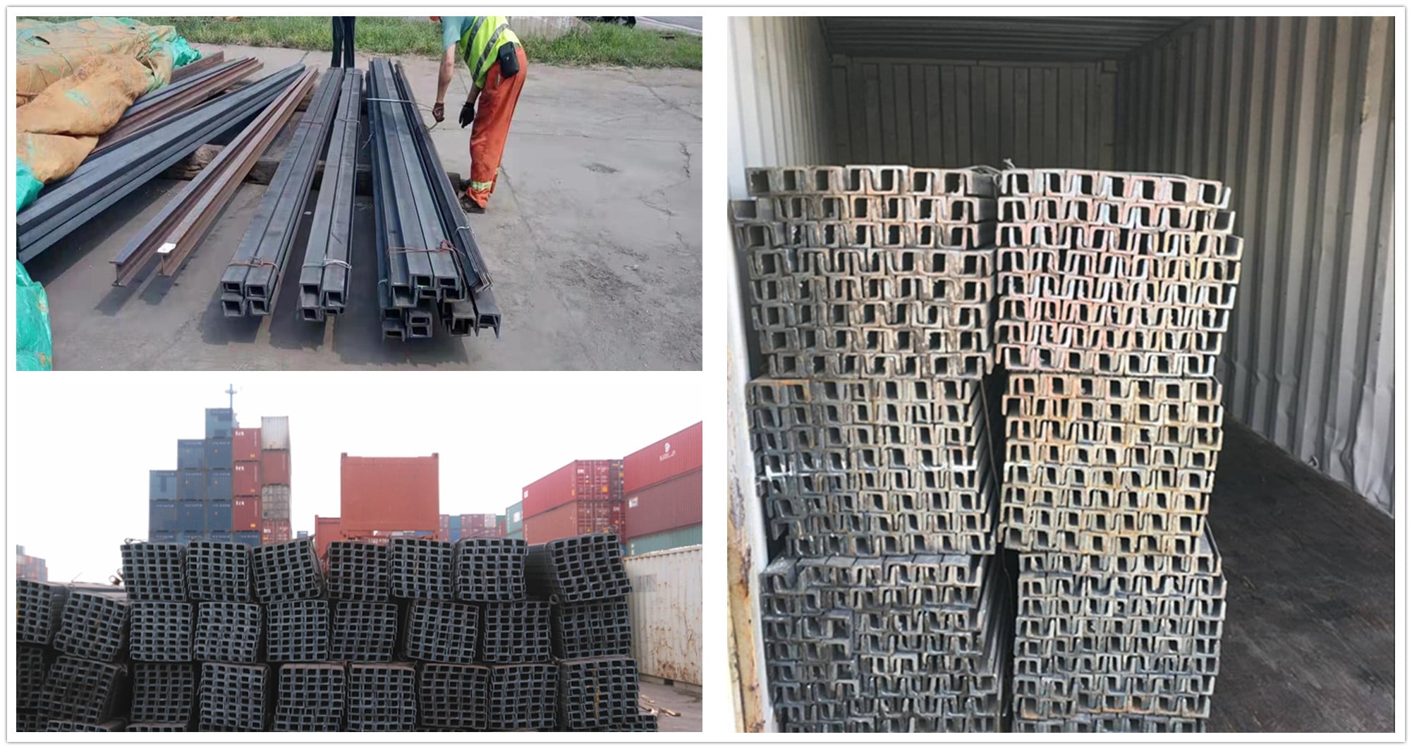 Hot-sale steel processing parts galvanized U channel structural steel c channel / C profile Purlin manufacture