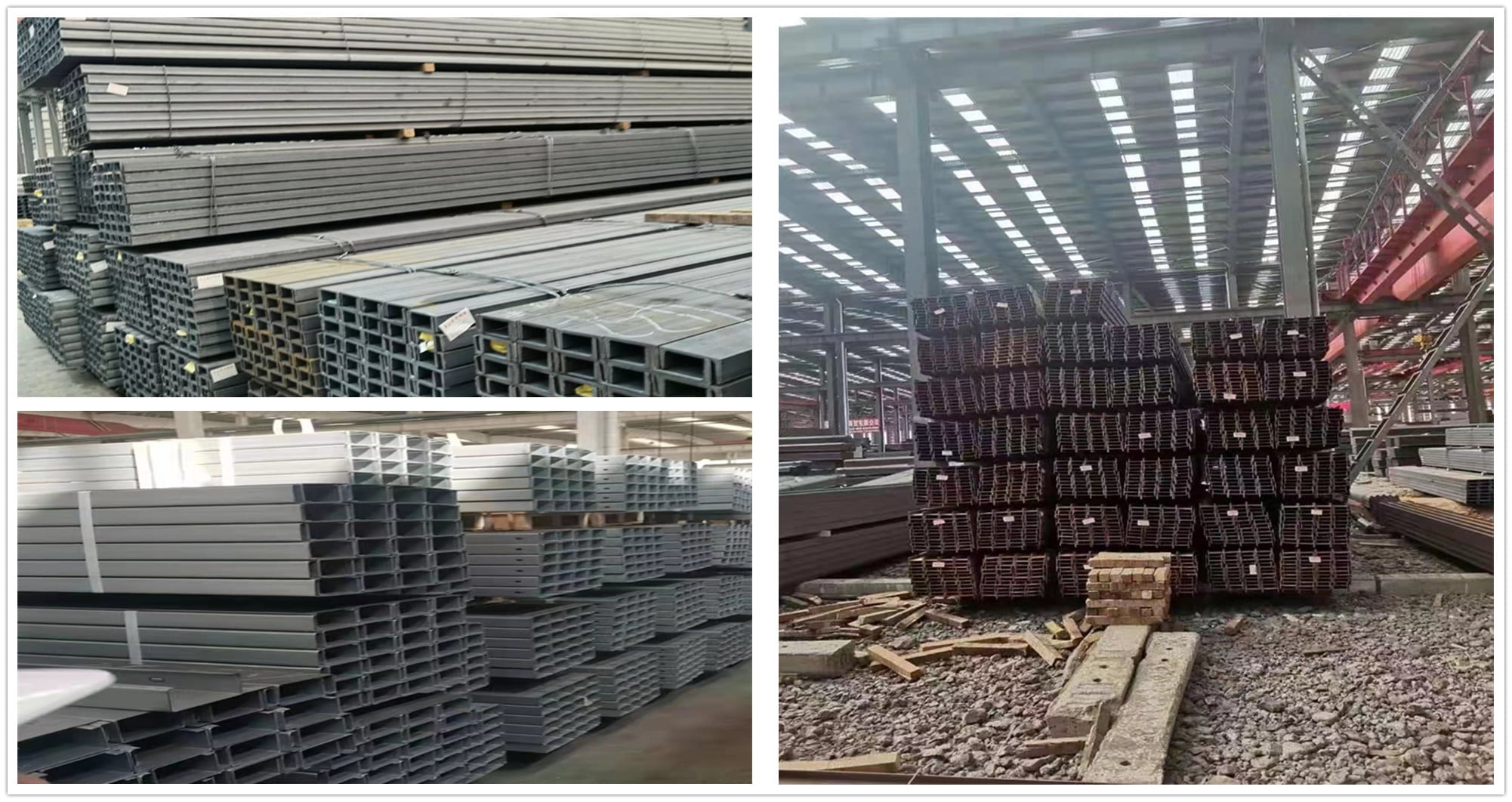 Hot-sale steel processing parts galvanized U channel structural steel c channel / C profile Purlin factory