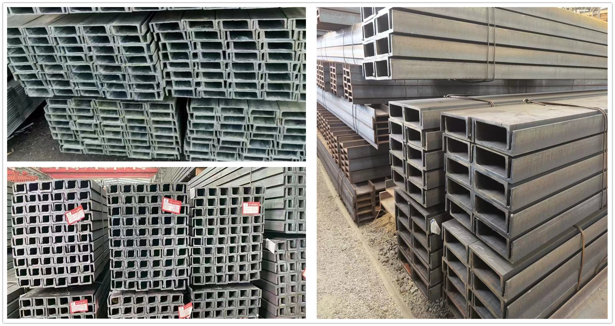 Hot-sale steel processing parts galvanized U channel structural steel c channel / C profile Purlin supplier