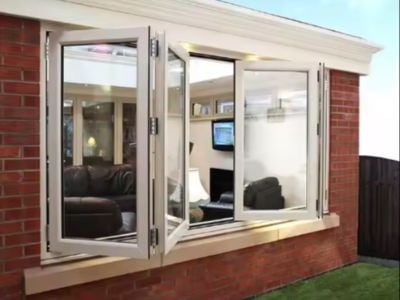 Aluminum folding windows are a popular choice for modern homes and commercial buildings.