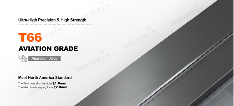 NFRC AS2047 Slim Frame Big View Picture Windows Hurricane Impact Dust Proof Aluminum Tilt Turn Windows details