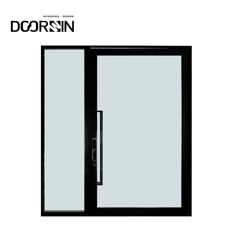 Doorwin Residential Dallas Project Balcony Durable U Channel Staircase Aluminum Glass Railing details