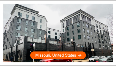 Doorwin Residential South Carolina Project Aluminum Double Glazing Unitized Glass Curtain Wall factory