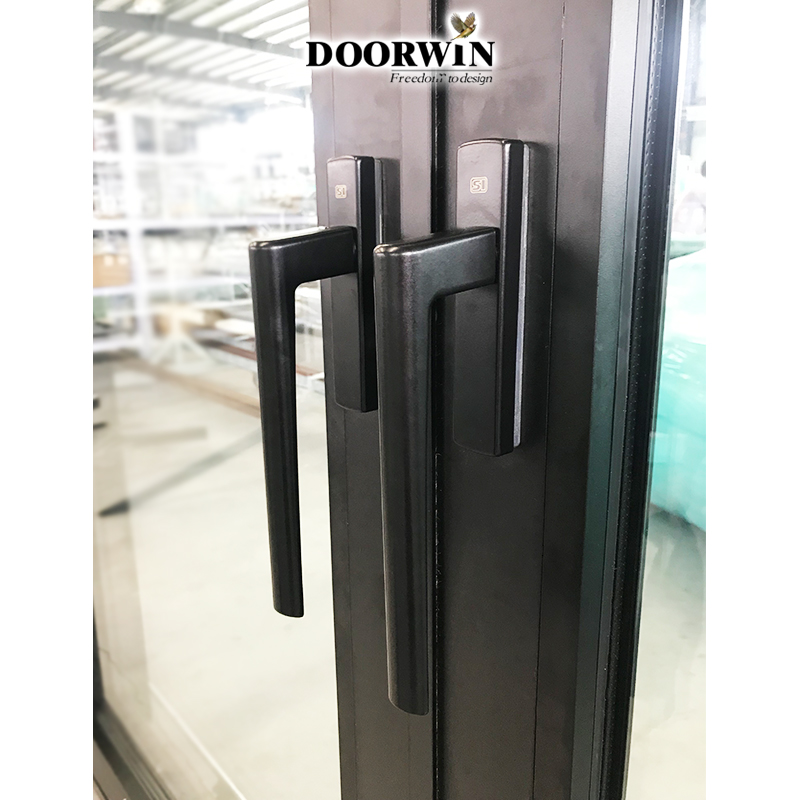 10 Years Warranty Thermal Break Aluminum Alloy Germany Narrow Frame Sliding Doors Soundproof Glass Aluminium Sliding Door manufacture