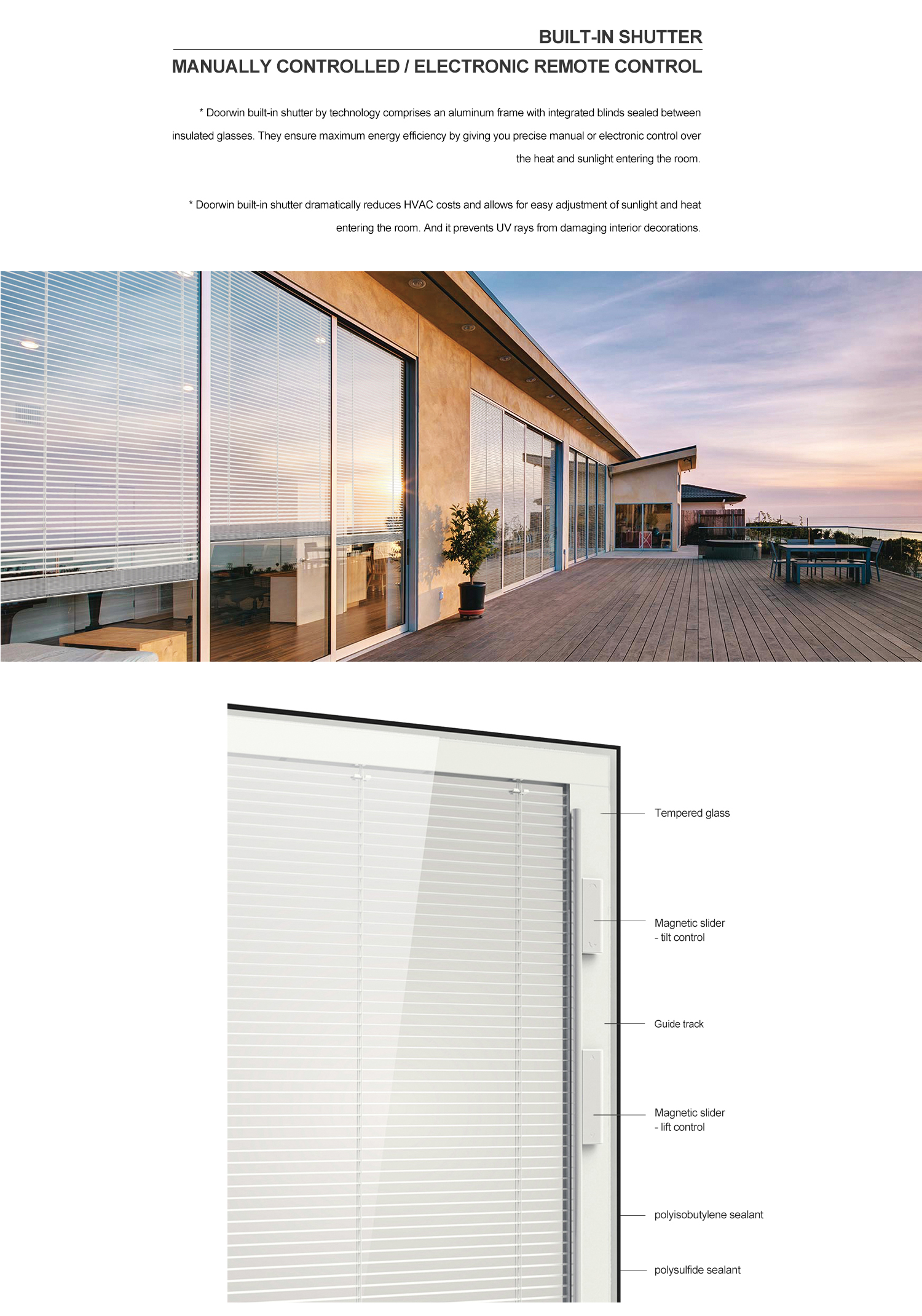 NFRC Certified Customized Aluminum Picture Windows Slim Frame Hurricane Impact Tilt And Turn Large Glass Windows manufacture