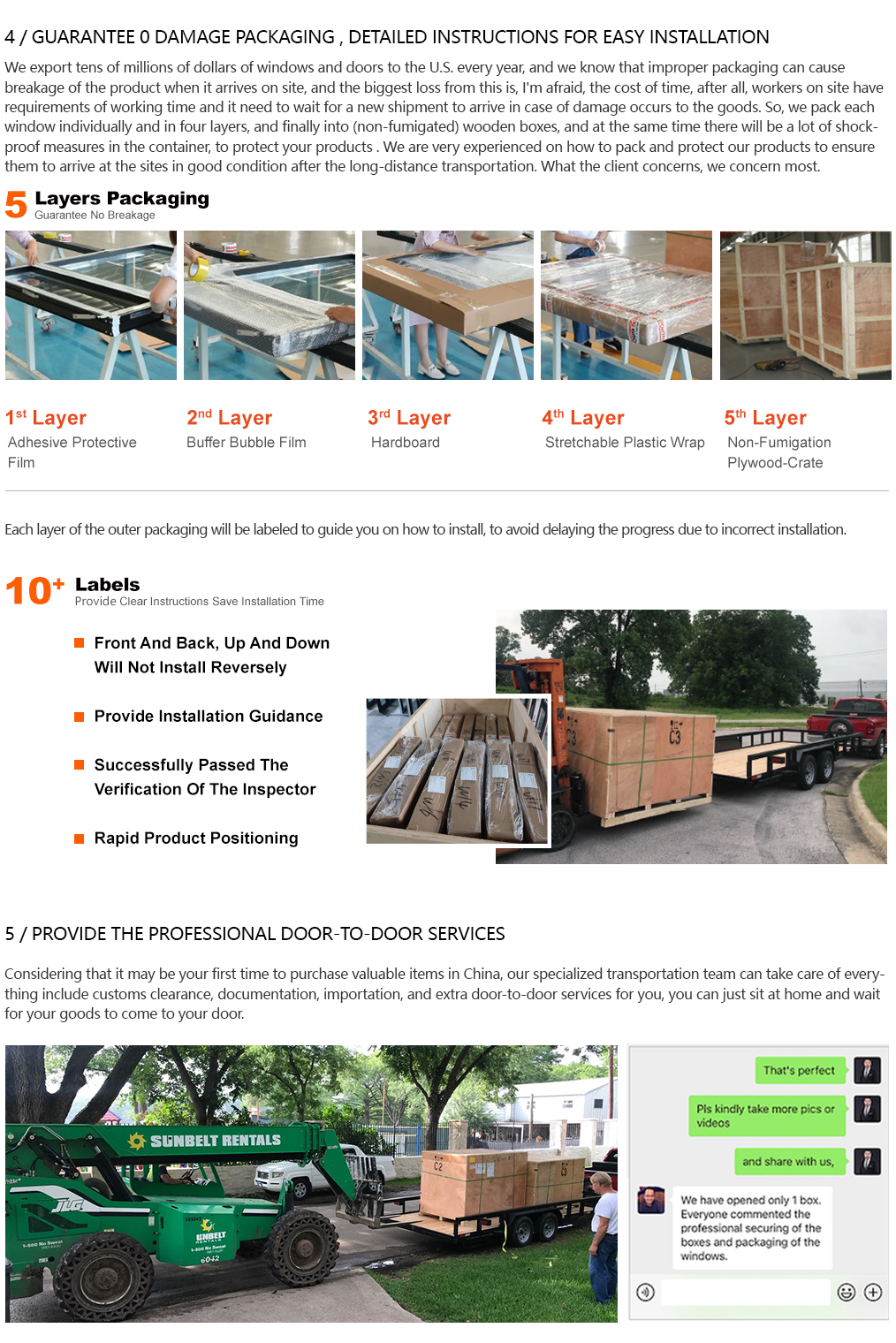 Doorwin Commercial Solutions manufacture