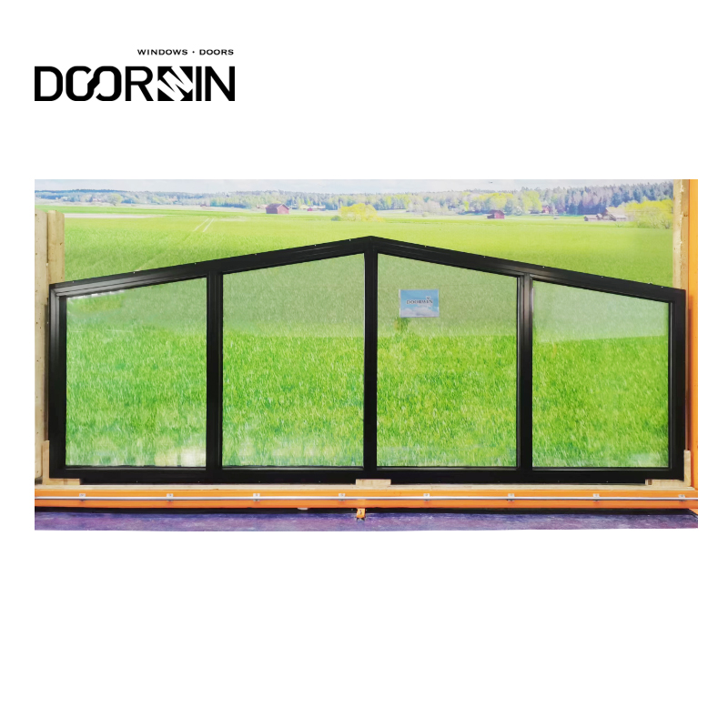 Doorwin Residential South Carolina Project Aluminum Double Glazing Unitized Glass Curtain Wall details