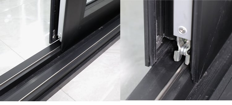 Doorwin Residential Dallas Project Balcony Durable U Channel Staircase Aluminum Glass Railing supplier