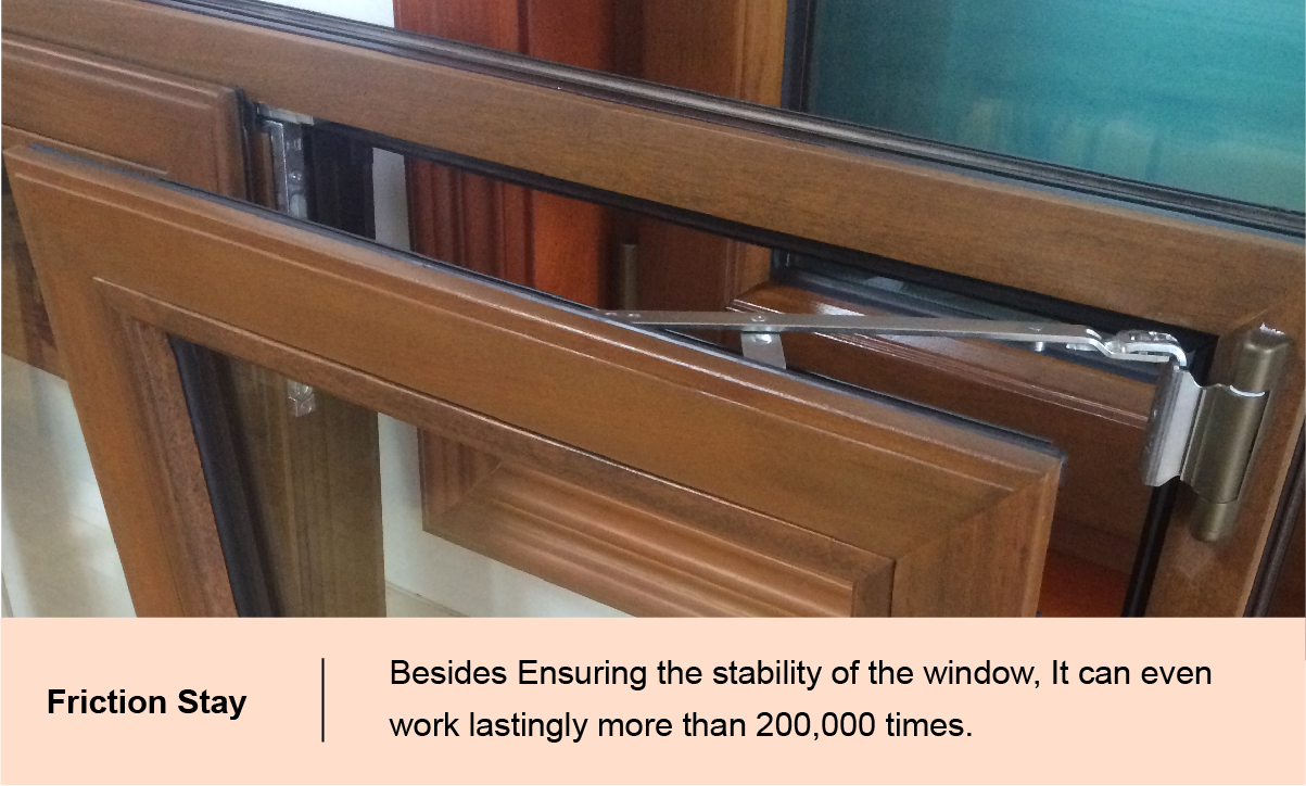 Doorwin NFRC Certified Aluminum Clad Wood Windows Save Energy Heat Insulation Grid Wooden French Window Design factory