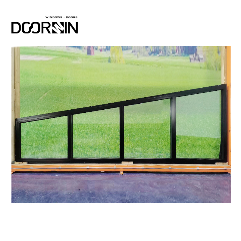 Doorwin Residential South Carolina Project Aluminum Double Glazing Unitized Glass Curtain Wall supplier
