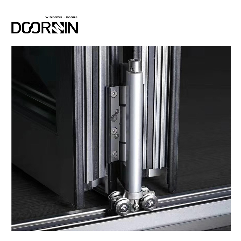 Panoramic Ultra Large Glass Sliding Door Patio Hurricane Impact Waterproof Villa Balcony Multi Panel Folding Doors details