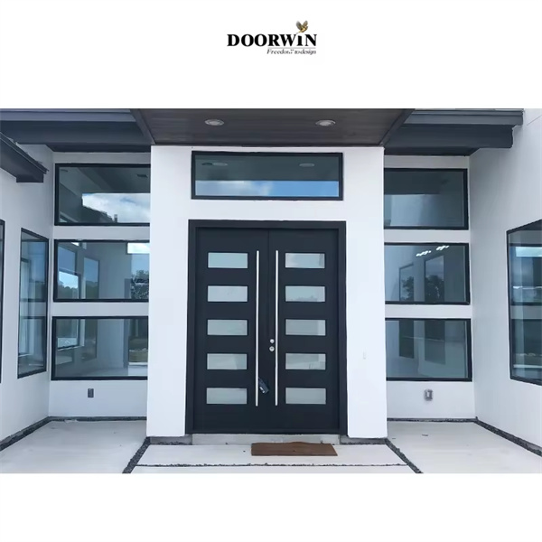 Verbessern Sie die Sicherheit und das äußere Erscheinungsbild Ihres Hauses mit schwarzen Aluminium-Außentüren