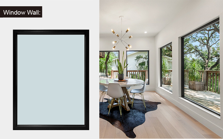 Doorwin Residential South Carolina Project Aluminum Double Glazing Unitized Glass Curtain Wall factory