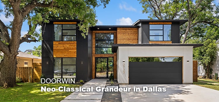 Doorwin Residential Dallas Project Balcony Durable U Channel Staircase Aluminum Glass Railing factory