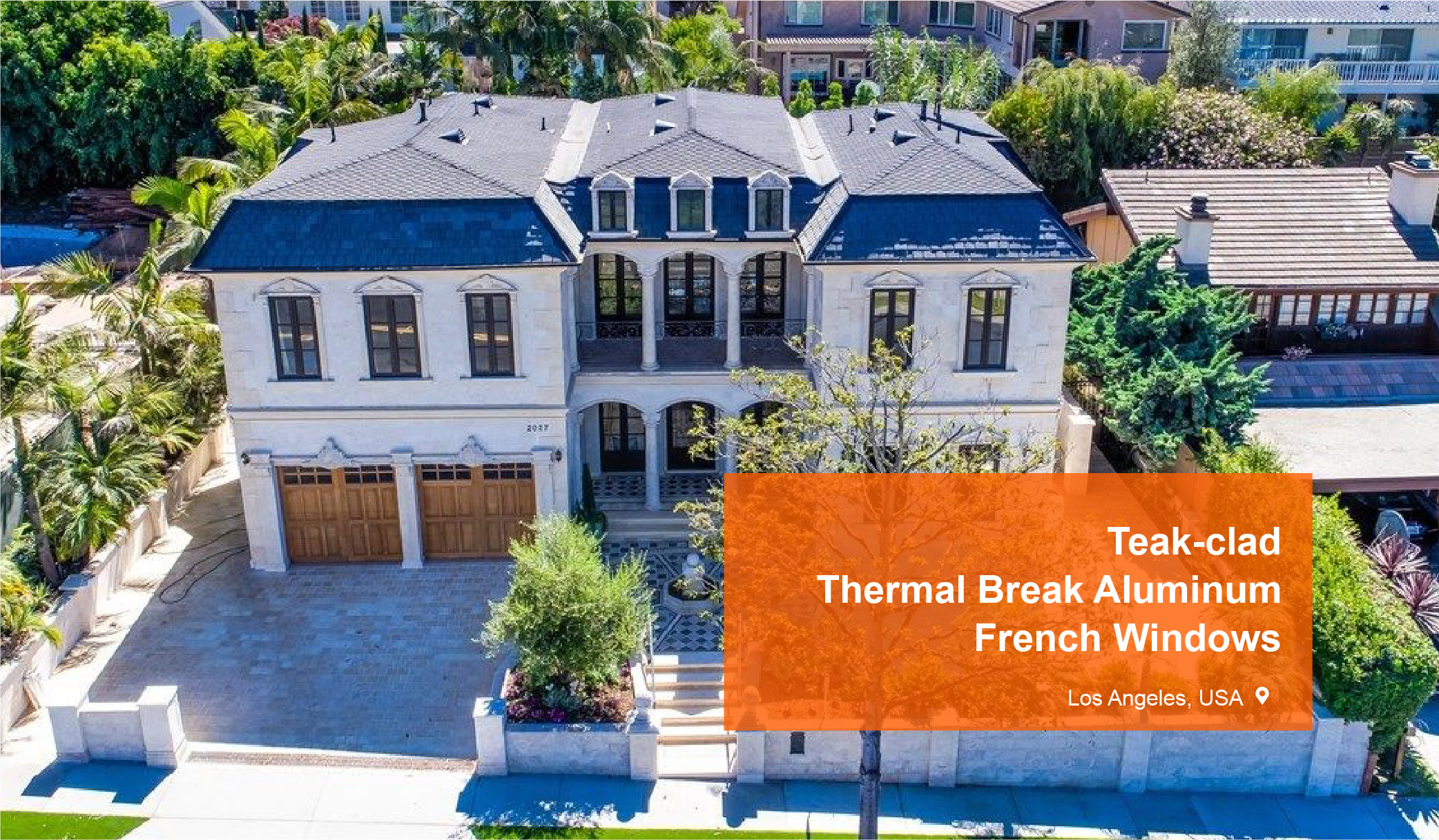 Doorwin NFRC Certified Aluminum Clad Wood Windows Save Energy Heat Insulation Grid Wooden French Window Design supplier
