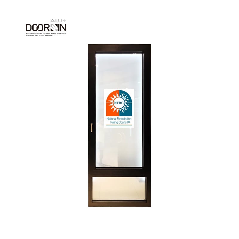 Minimalism Narrow Frame House Windows Hurricane Impact Save Energy Thermal Break Aluminum Tilt And Turn Custom Windows supplier