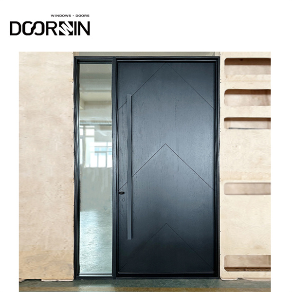 Faites une déclaration majestueuse avec des portes d'entrée à gondole en aluminium modernes et contemporaines