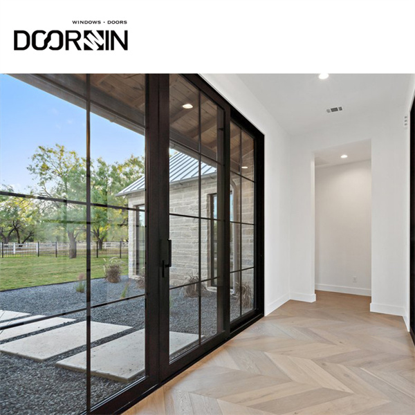 Welcome Guests in Style with Our Sleek Aluminium Glass Entrance Door
