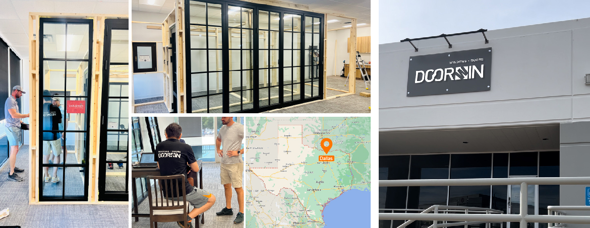 Doorwin Residential South Carolina Project Aluminum Double Glazing Unitized Glass Curtain Wall manufacture