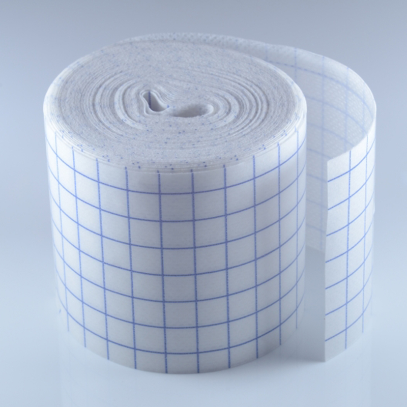 Surgical and medical wound dressing medical fabric non-woven adhesive fixation tape roll /White Non-woven Fixing Roll Nonwoven Dressing Roll