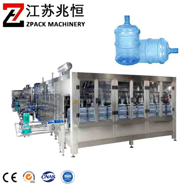 Risparmiate tempo e aumentate la produttività con la macchina per bottiglie d'acqua da 20 litri