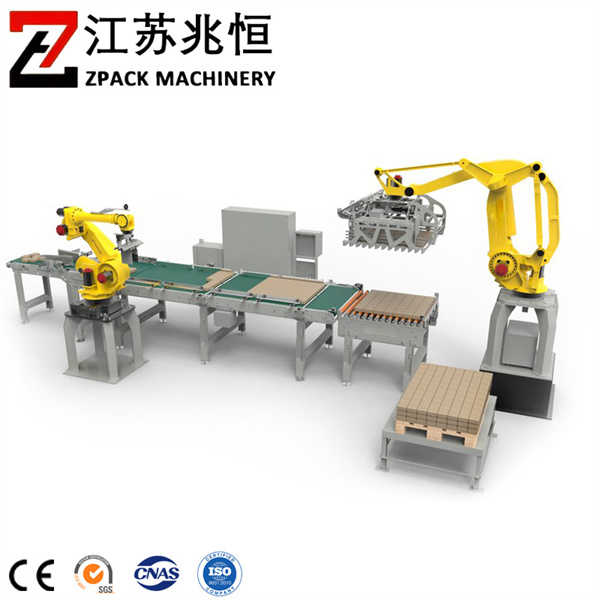 Maximieren Sie die Produktivität mit roboterunterstützter Palettierungstechnologie.