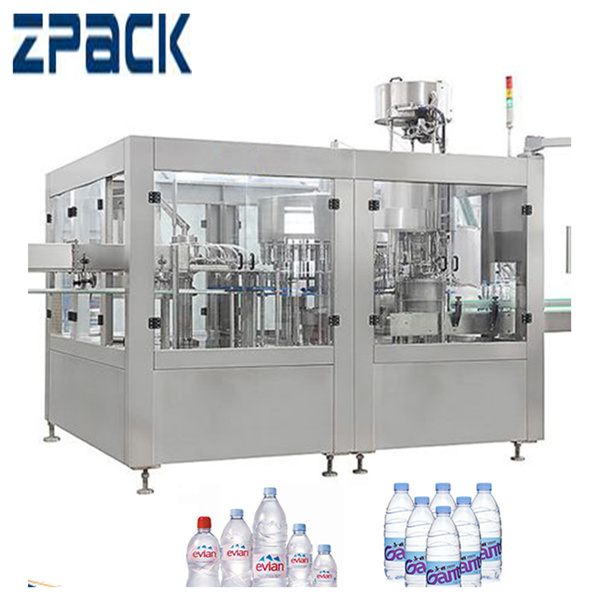 Versatile machine for various container sizes and types