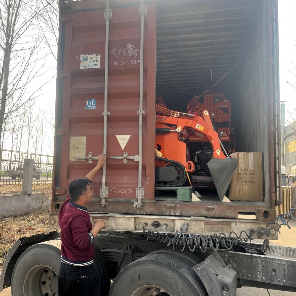 Seven Sets Skid Steer Loader Will be Sent to Australia