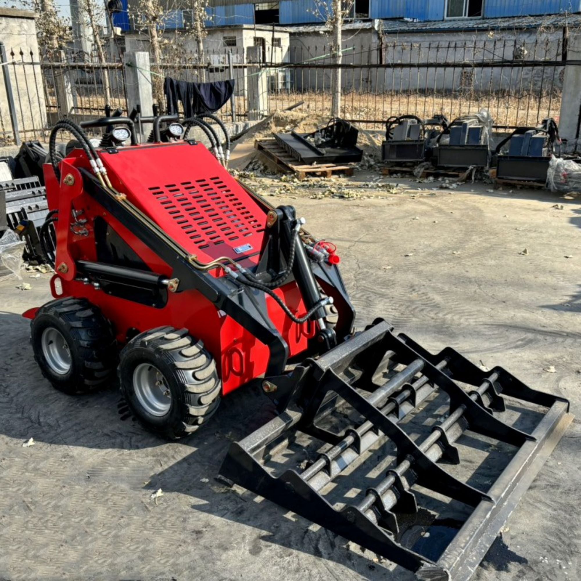 WY330 Jakość Nowy skid steer loader z gąsienicą, wielofunkcyjny mini skid steer loader, tanie skid steer na sprzedaż
