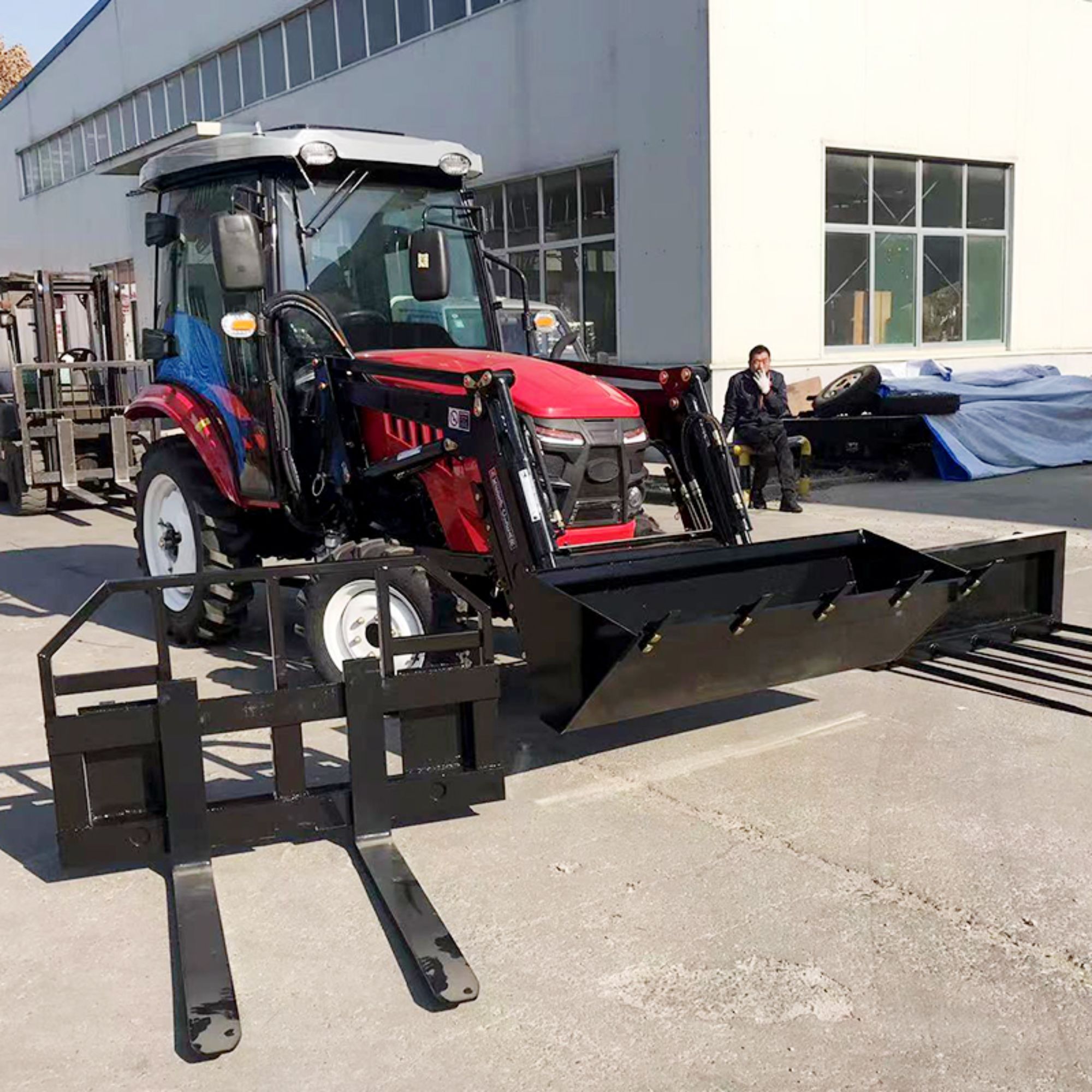 TY25KM-50KM traktor mini rolniczy traktor 4-kolowy napęd TY8F+2R biegówka