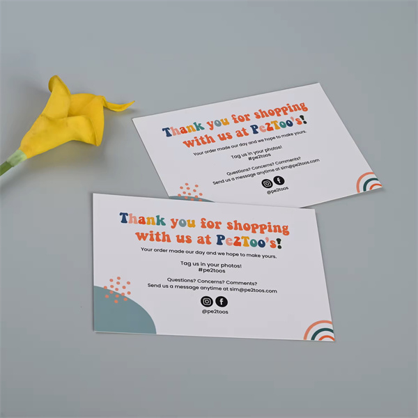 Make Every Thank You Unique with Custom Cards