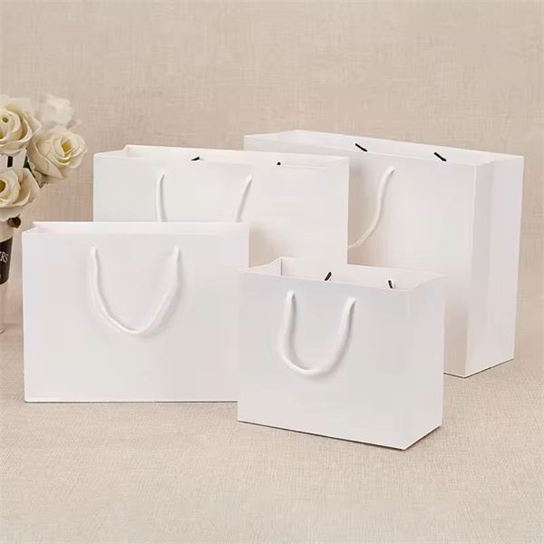 Creative uses for white bag paper